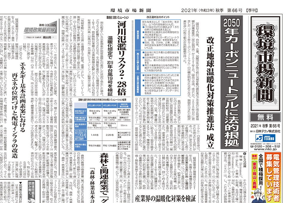 環境市場新聞